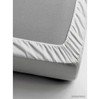 Простыня Loon Сатин 90x200 (светло-серый)