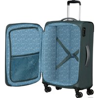 Чемодан-спиннер American Tourister Pulsonic Dark Forest 68 см