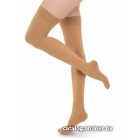 Чулки компрессионные Польза 4002 выше колена 1 кл.к. (р.3 (M), рост2, бежевый)