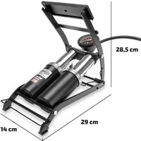 Насос ножной велосипедный Heyner PedalMax PRO (черный) в Борисове