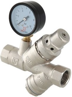 Фитинг Valtec Подпиточный клапан с фильтром и маном. VT.515 1/2" VT.515.N.04