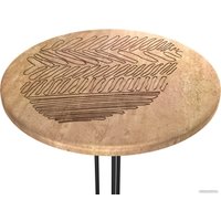 Журнальный столик Sheffilton SHT-CT44-1/H43 (тирион/черный муар)