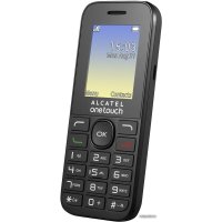 Кнопочный телефон Alcatel One Touch 1016D Black