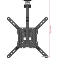 Кронштейн для телевизора UniTeki LCD3440CB (черный)