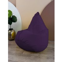 Кресло-мешок Flagman Груша Софт 130x85 XXL GXL.2-12 (фиолетовый)