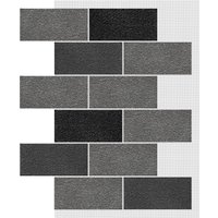 Декоративный кирпич АМК Блок микс № 241 (темно-серый микс) в Могилеве