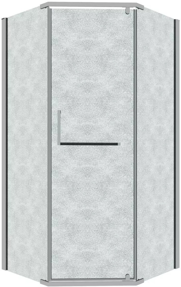

Душевой уголок Grossman Pragma 100x100x195 302.K33.03.1010.10.02 (хром/шиншилла стекло)