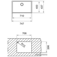 Кухонная мойка TEKA Be Linea RS15 71.40
