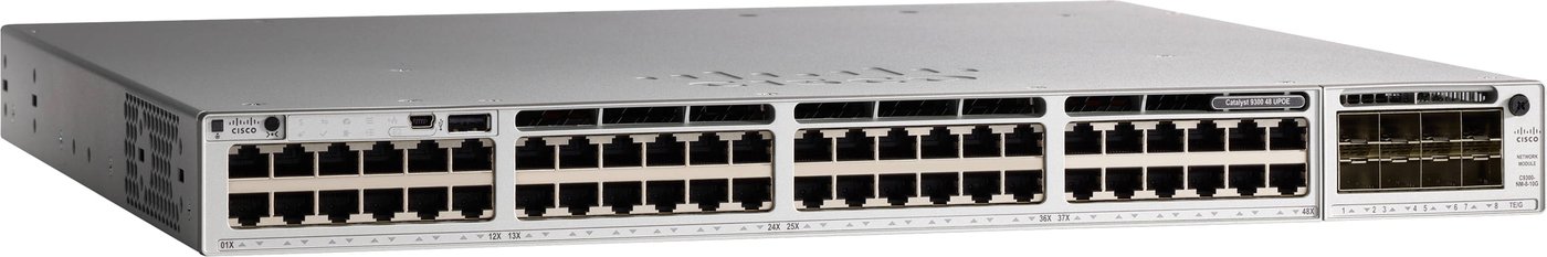 

Управляемый коммутатор 3-го уровня Cisco C9300-48T-A