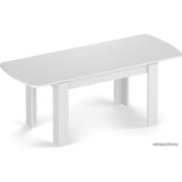 Кухонный стол ЭлиГард Arris 3 (белый структурный)