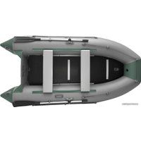 Моторная лодка Roger Boat Hunter Keel 3500 (малокилевая, серый/зеленый)