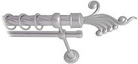 Карниз для штор Lm Decor Кения 023 2р витой 25/16мм (сатин, 4м)