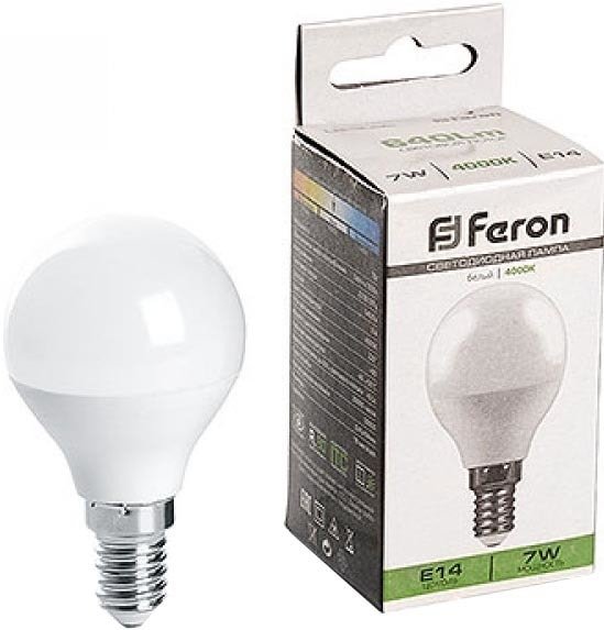 

Светодиодная лампочка Feron LB-3095 7 Вт E14 4000 К 41383