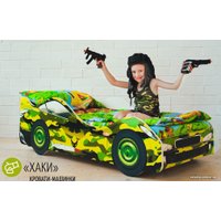 Кровать-машина Бельмарко Хаки 160x70 в Бресте