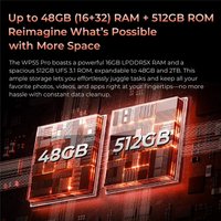 Телефон Oukitel WP55 Pro 16GB/512GB (черный/серебристый)