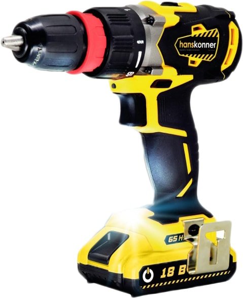 

Дрель-шуруповерт Hanskonner HCD1865BLC (с 2-мя АКБ)