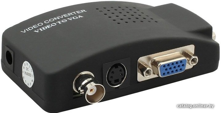 Адаптер USBTOP VGA-BNC (черный)
