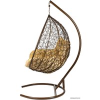 Подвесное кресло BiGarden Gemini (коричневый/бежевый)