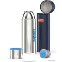 Термос БИОСТАЛЬ NBP-1000-1 1л (серебристый)