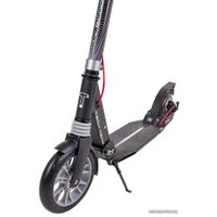 Двухколесный подростковый самокат Tech Team City Scooter Disk Brake 2023 (черный/серый)