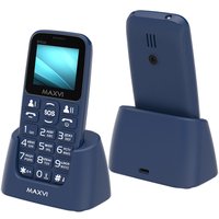 Телефон Maxvi B110ds (синий)