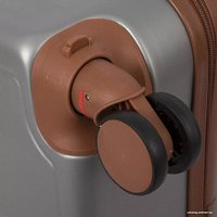 Чемодан-спиннер Grott 340-614/5-26 (светло-серый)