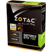 Видеокарта ZOTAC GeForce GTX 750 ZONE Edition 1024MB GDDR5 (ZT-70707-20M)