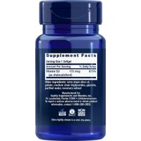 Витамин Life Extension Vitamin D3 175 mcg 7000 IU (60 капсул)