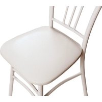 Стул ВВР Трилогия (белый крокодил/белый, экокожа)