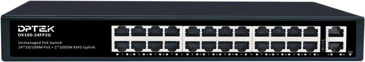 

Неуправляемый коммутатор DPTEK DK100-24FP2G
