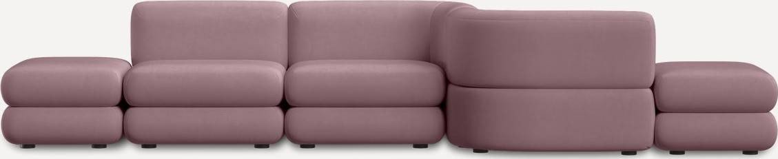 

Модульный диван Divan Brera-1 Velour Lilac 242254