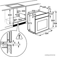 Электрический духовой шкаф Electrolux EOB53434AX
