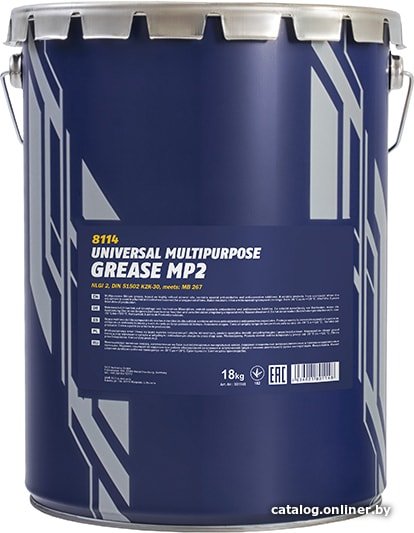 Mannol MP-2 Multipurpose Grease 18кг 8114