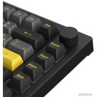 Клавиатура Akko 5075B Plus Black & Gold (Akko Cream Yellow V3 Pro)