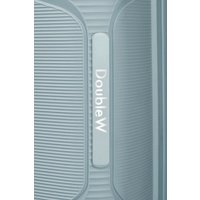 Чемодан-спиннер DoubleW Nexo (M, светло-голубой)