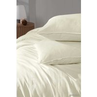 1.5-спальный комплект постельного белья Arya Natural Stone Washed 8680943227317 (кремовый)