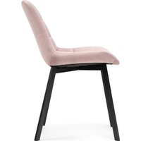 Стул Notta Челси (розовый/черный)