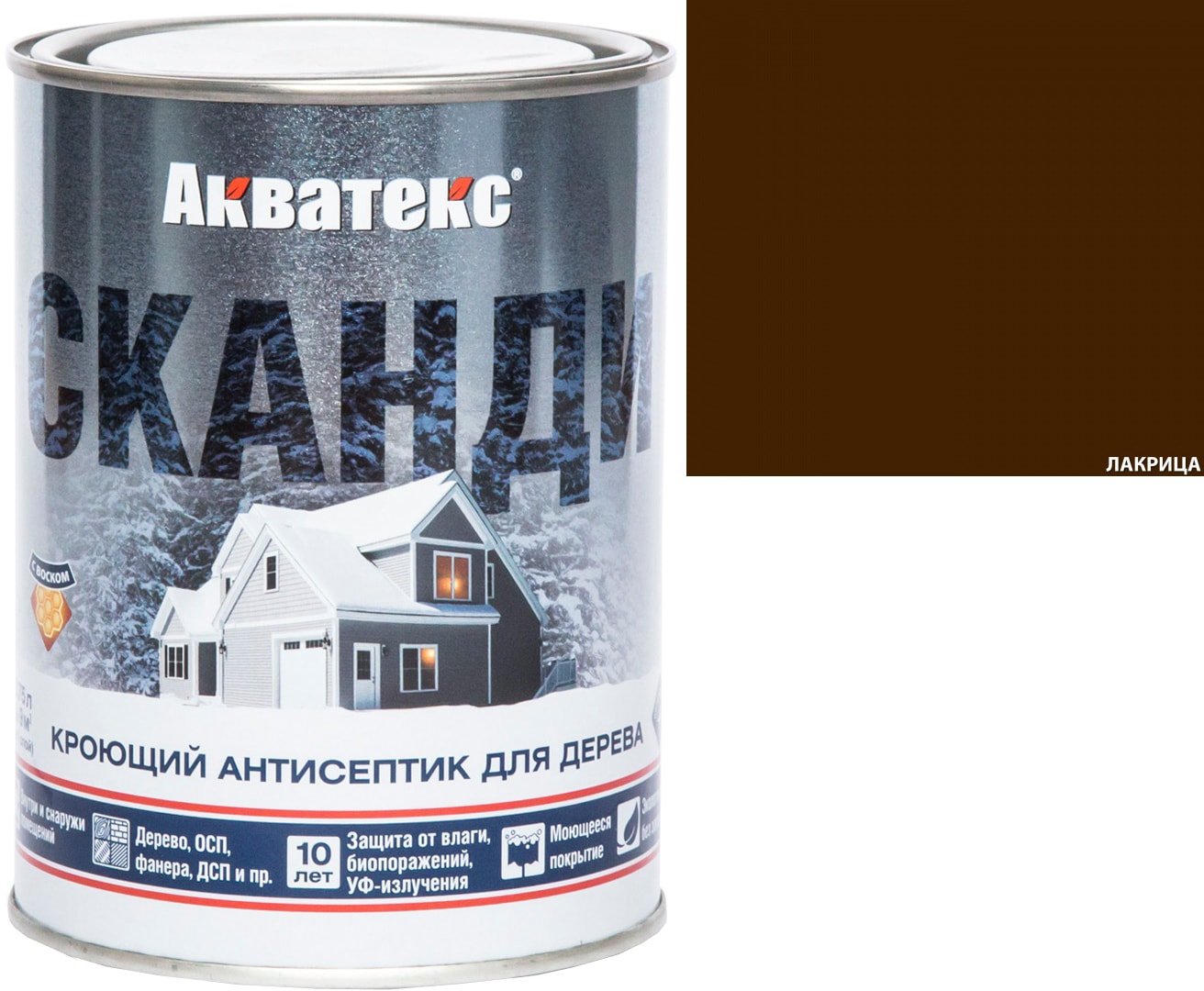 

Антисептик Акватекс Сканди 0.75 л (лакрица)