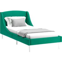 Кровать MONOFIX Лотти 90x200 (микровелюр/зеленый)