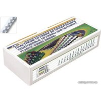 Пластиковая пружина для переплета D&A art A4 6 мм 100 шт (белый)