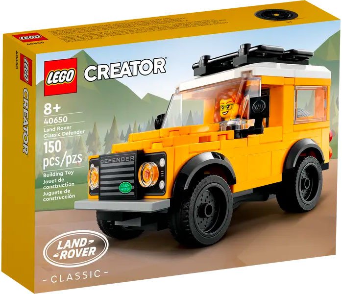 Конструктор LEGO Creator 40650 Лэнд Ровер Классик Дефендер