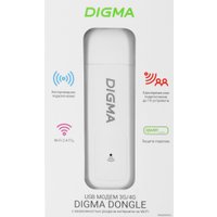 4G модем Digma WiFi DW1960 3G/4G (белый) в Барановичах