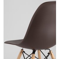 Стул Stool Group Eames DSW (коричневый)