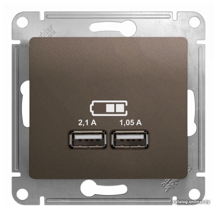 Розетка телевизионная Schneider Electric Glossa GSL000833