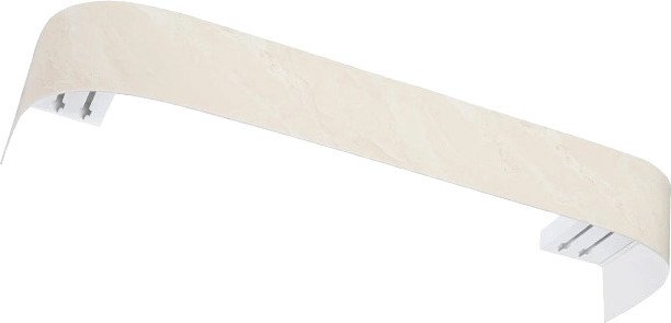 

Карниз для штор Legrand Монолит 7см с/п 2.4м 2р 58132898 (бежевый/мрамор)