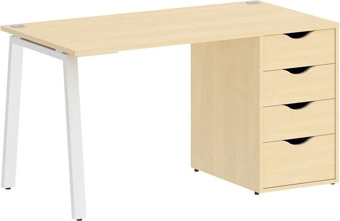 

Стол Riva Home Office VR.SP-3-138.4.A White (клен)