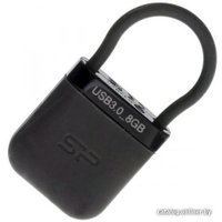 USB Flash Silicon-Power Jewel J05 Black 8GB (SP008GBUF3J05V1K)