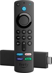 Amazon Fire TV Stick 4K (с пультом Alexa Voice 3-го поколения)