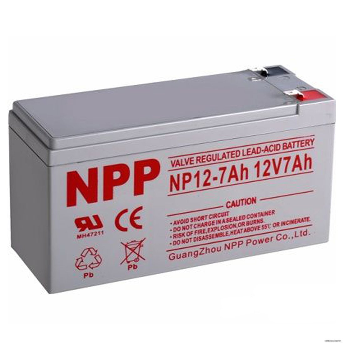 Аккумулятор для ИБП NPP NP12-7Ah (F2)