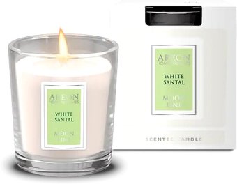 Ароматизированая свеча Areon Moon Line Candles White Santal
